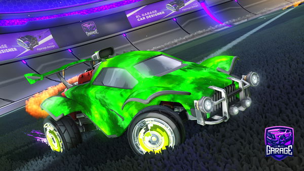 A Rocket League car design from PizzaEater348