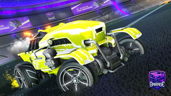 A Rocket League car design from Motejz_cz