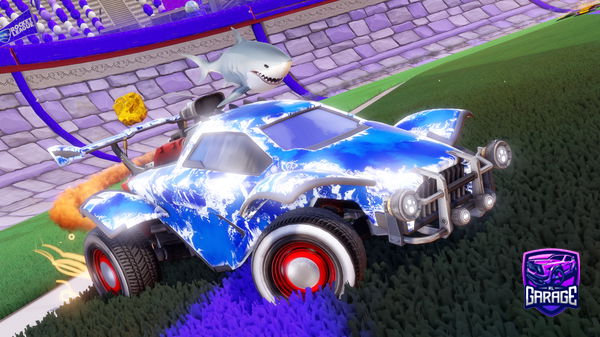 A Rocket League car design from jlappy