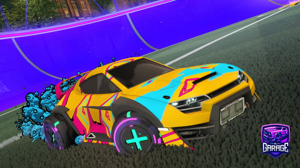 A Rocket League car design from GoliathGamer06