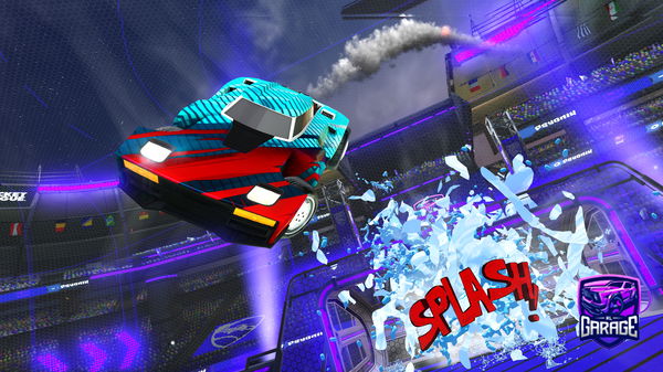 A Rocket League car design from FIREfennec