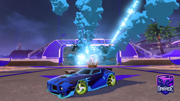 A Rocket League car design from MasterMamba
