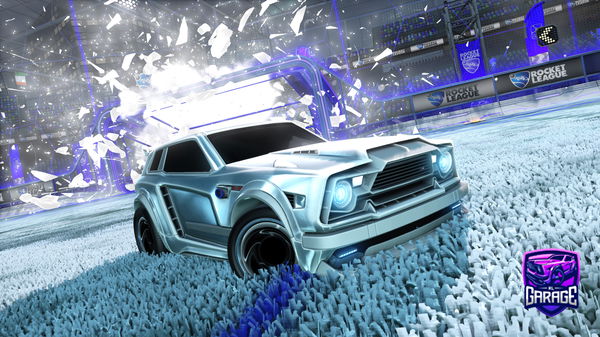 A Rocket League car design from Chunkz44