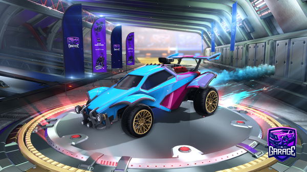 A Rocket League car design from Toyyuh