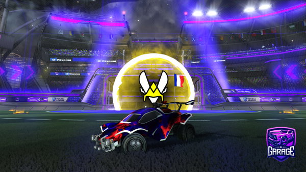 A Rocket League car design from YANISSOUDU13