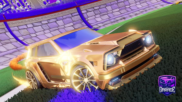 A Rocket League car design from Robin_scootz