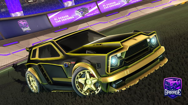 A Rocket League car design from WookiesBurrito