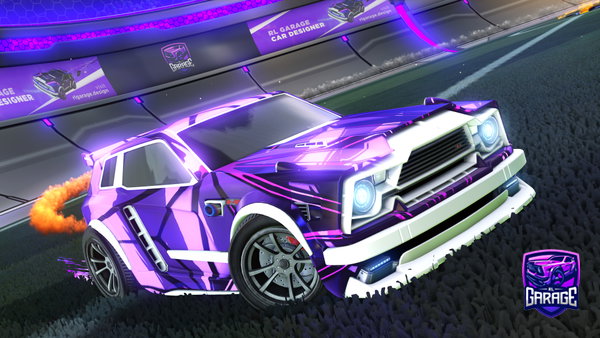 A Rocket League car design from Wuda