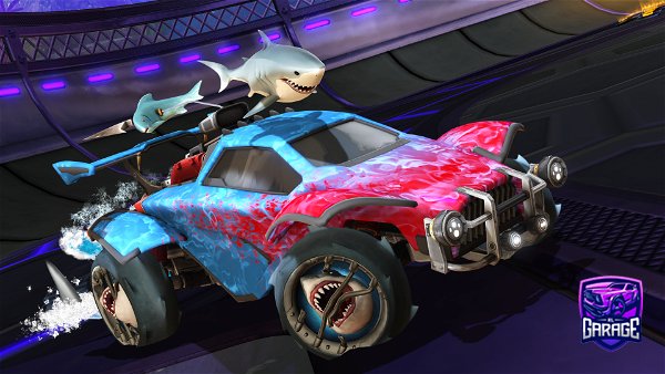 A Rocket League car design from Tr0pIcAl