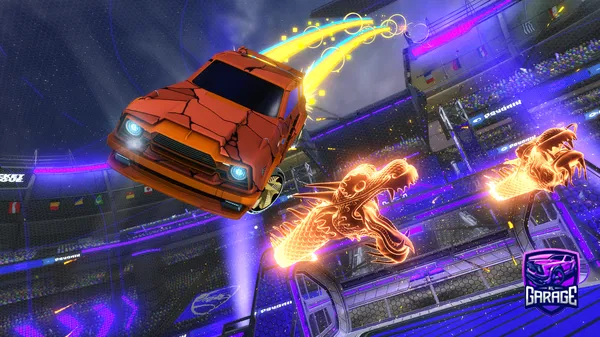 A Rocket League car design from UnderZombie001