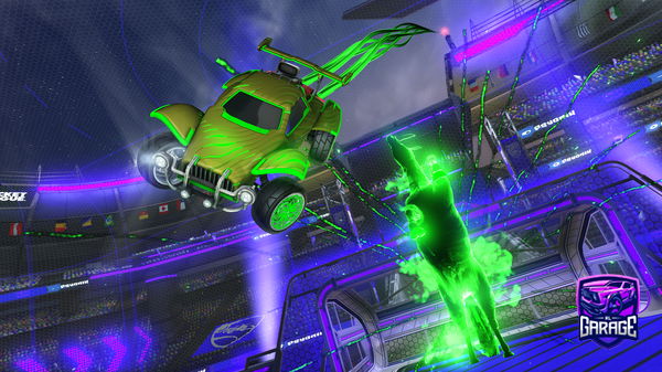 A Rocket League car design from NickerMen