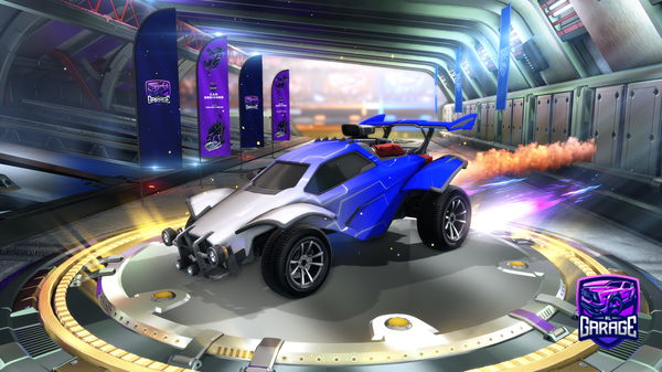 A Rocket League car design from klxpzrl