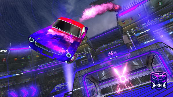 A Rocket League car design from sacredisded