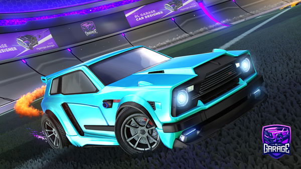 A Rocket League car design from ItsPRISM_RL