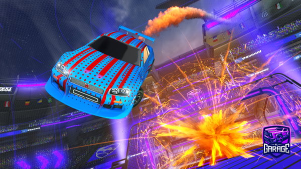 A Rocket League car design from luke-duke7