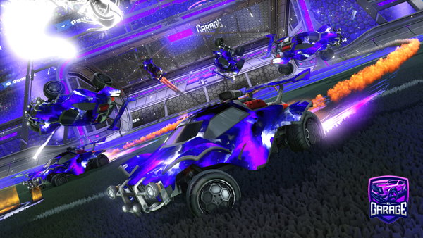 A Rocket League car design from ItzzTheo22