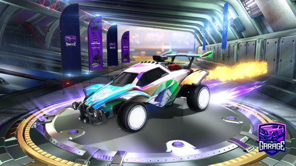 A Rocket League car design from STL-QUASAR