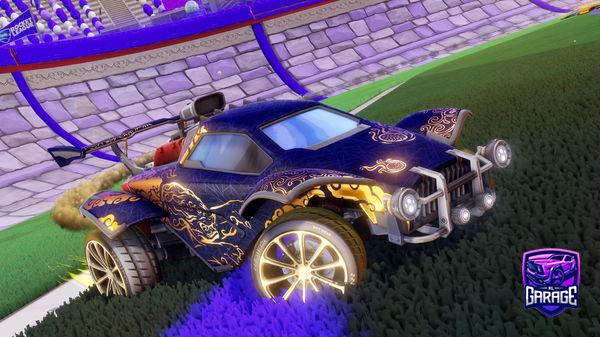 A Rocket League car design from DemitriTheThird