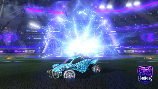 A Rocket League car design from Sizexva_goat