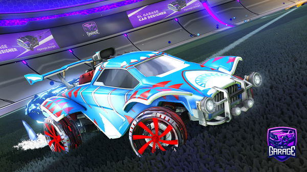 A Rocket League car design from dodogamer2124