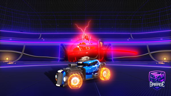 A Rocket League car design from eminem600