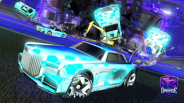 A Rocket League car design from therollsroycefan