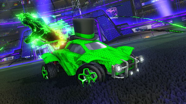 A Rocket League car design from SennB16