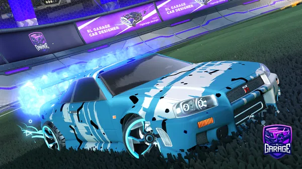 A Rocket League car design from magma158