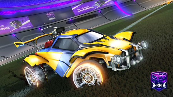 A Rocket League car design from WraithOTGGod