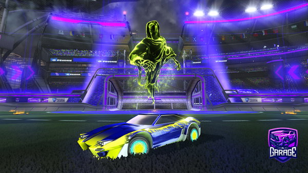 A Rocket League car design from risketo