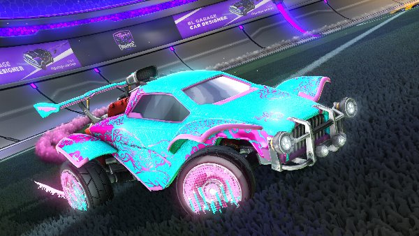 A Rocket League car design from explodingfirefox