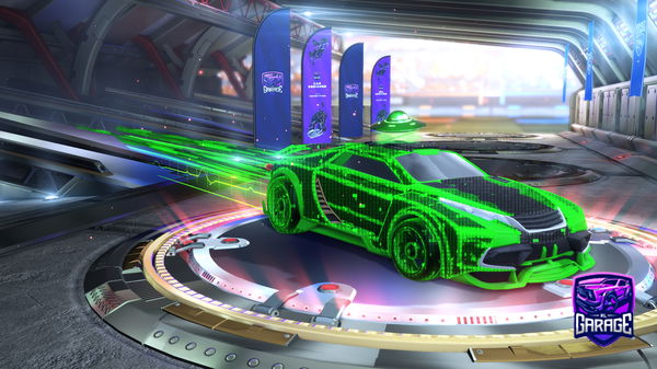 A Rocket League car design from Dinnerbone_69