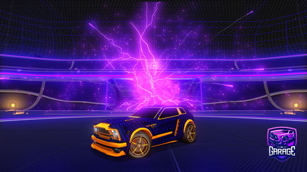 A Rocket League car design from RLgoals17