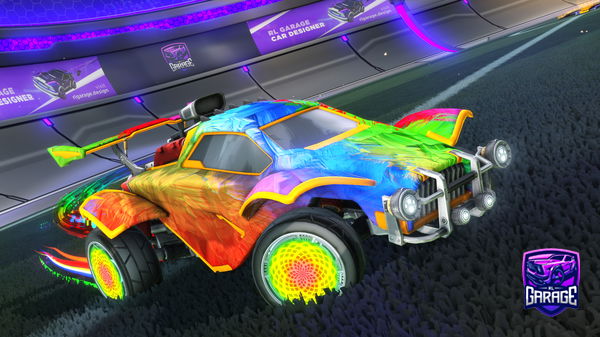 A Rocket League car design from ClutchWyvern