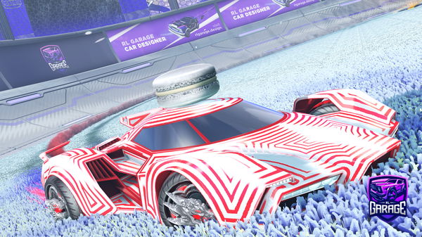 A Rocket League car design from Kaasstef