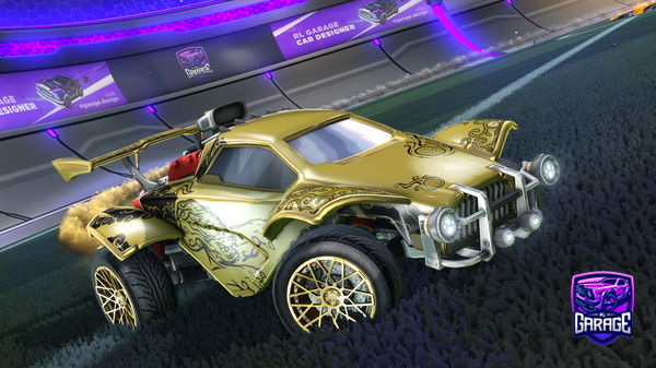 A Rocket League car design from Madsten