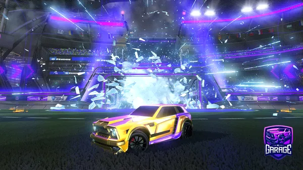 A Rocket League car design from daletioo