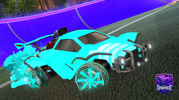 A Rocket League car design from akchu