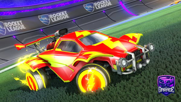 A Rocket League car design from BrucZ