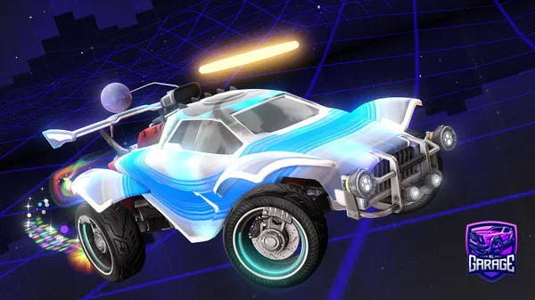 A Rocket League car design from leoshredz