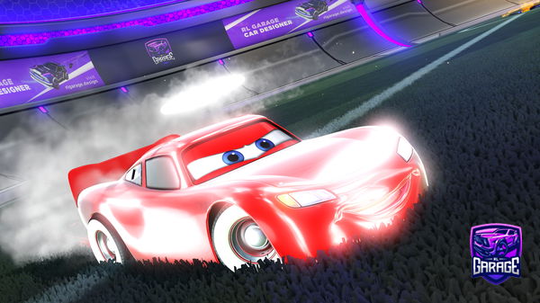 A Rocket League car design from LeadoffCannon12