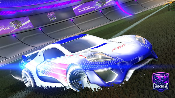 A Rocket League car design from Gizmoutatime