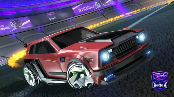 A Rocket League car design from Shatterrred