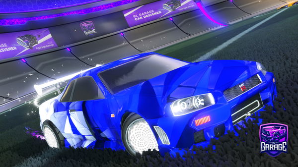 A Rocket League car design from Lezothus