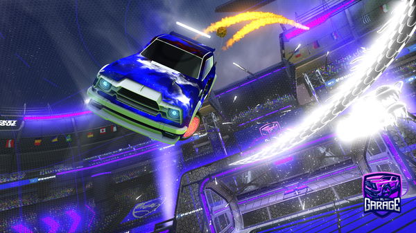 A Rocket League car design from CrazyASOBI