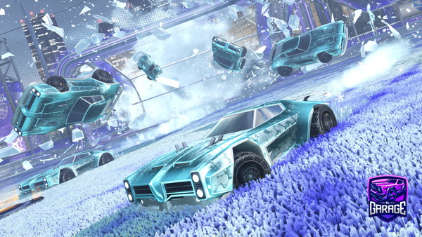 A Rocket League car design from KcaJLive