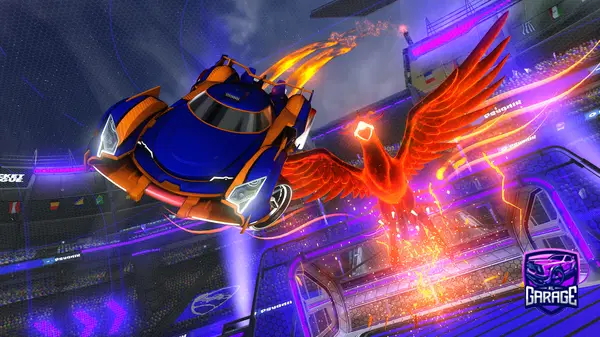 A Rocket League car design from Darfvadr123