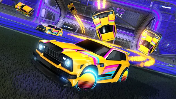 A Rocket League car design from JagDrakon