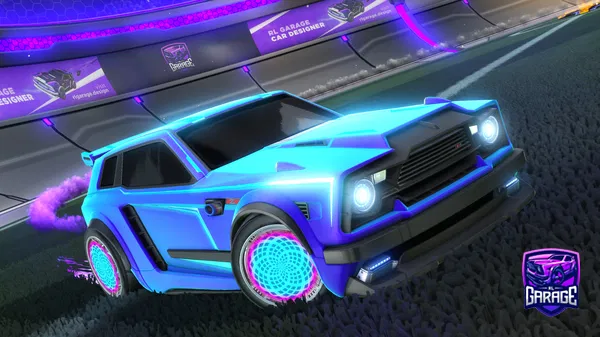 A Rocket League car design from Beiqles