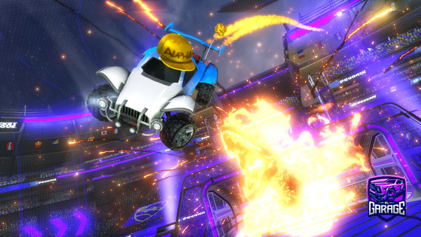 A Rocket League car design from ZFnLegend10